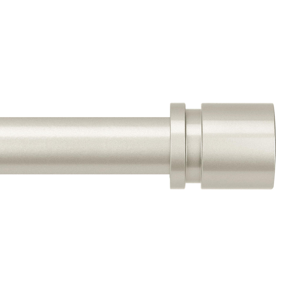 Byondeth curtain rod adjustable 16-120 inches supports versatile window sizing.