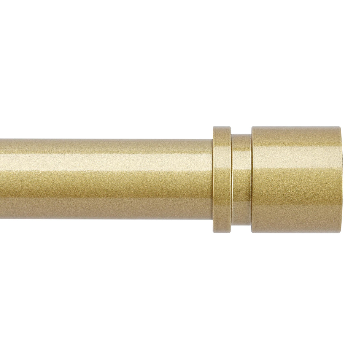 Byondeth curtain-rod adjustable-length fits large and small windows with versatile extension.