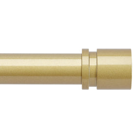 Byondeth curtain-rod adjustable-length fits large and small windows with versatile extension.