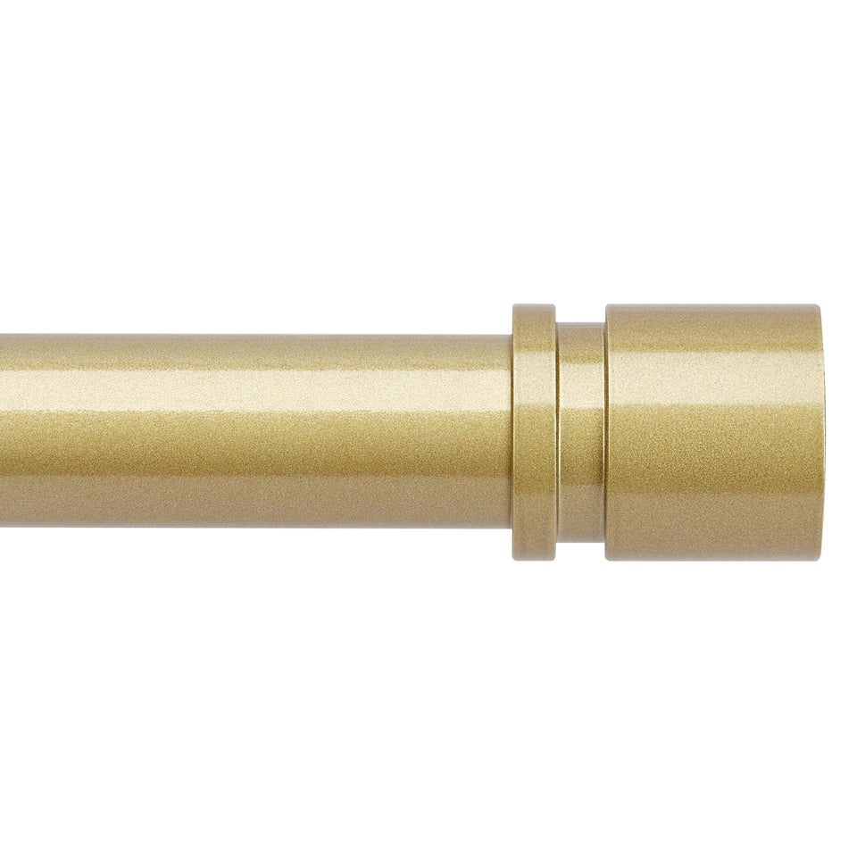 Byondeth curtain-rod adjustable-length fits large and small windows with versatile extension.