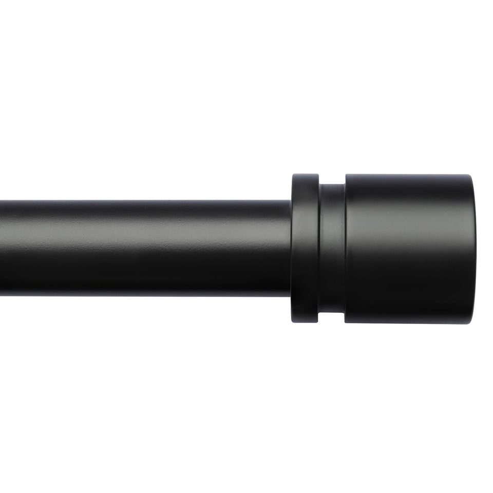 Byondeth curtain rod adjustable length for 16 to 170 inches, ideal for custom windows