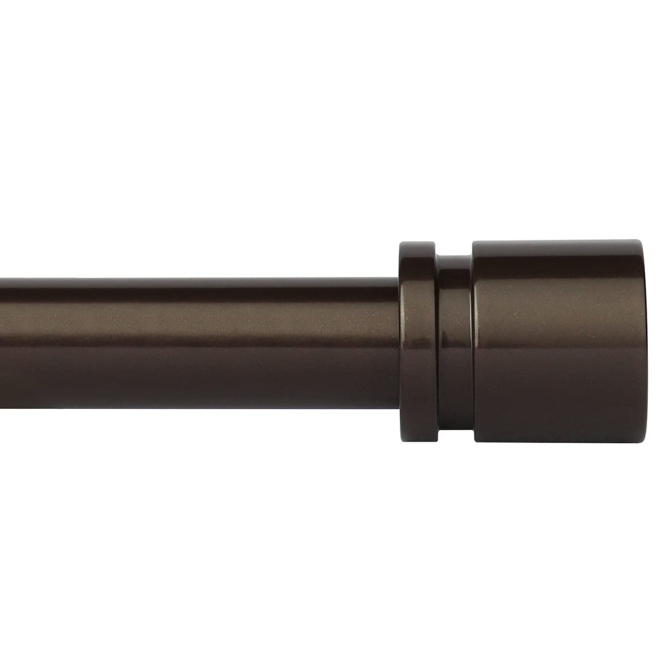 Byondeth curtain rod with adjustable length for 16 to 88 inch windows, flexible fit.