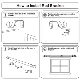 Byondeth easy installation with brackets and anchors included