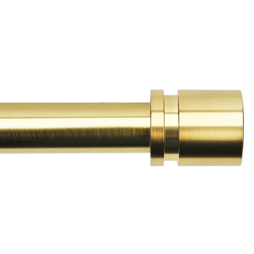 Byondeth curtain rod extended from 16 to 144 inches for a flexible fit.