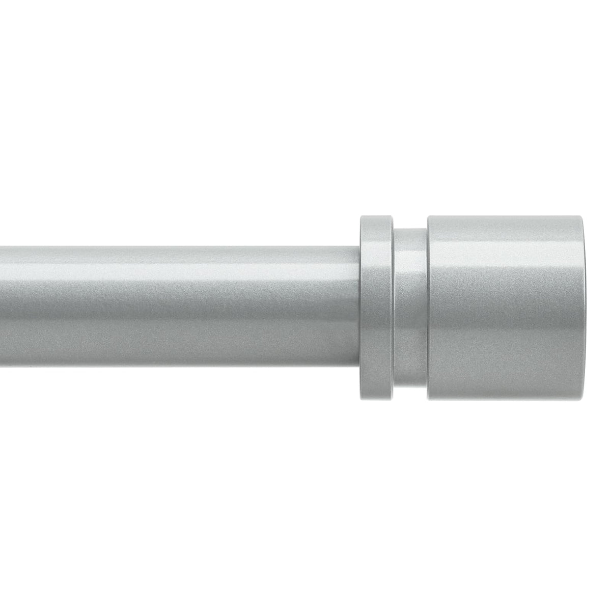 Byondeth curtain rod with adjustable length for precise window coverage