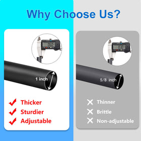 Includes brackets screws and anchors for easy installation
