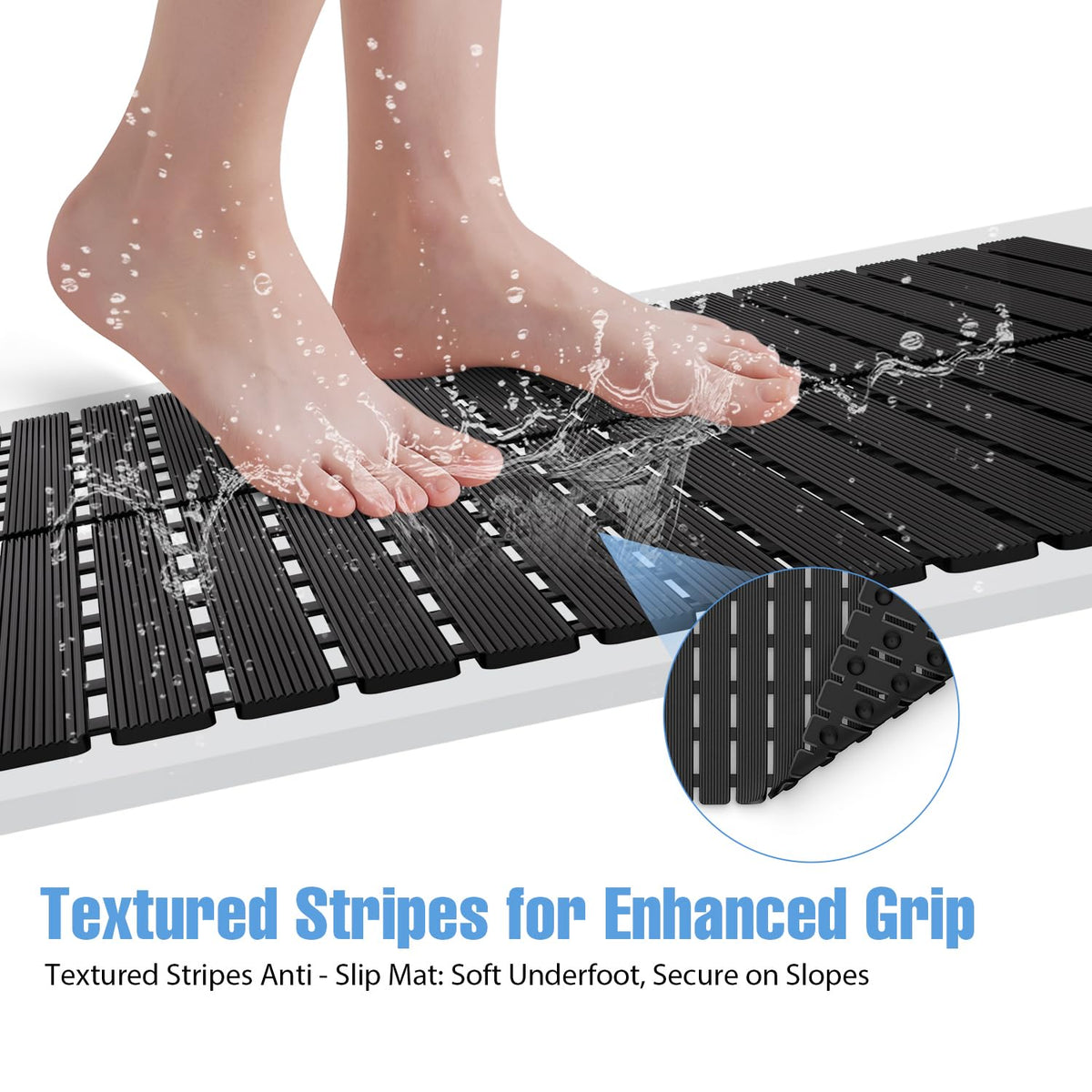 BYTANA BPA-free safety mat supports family use with odor-free material