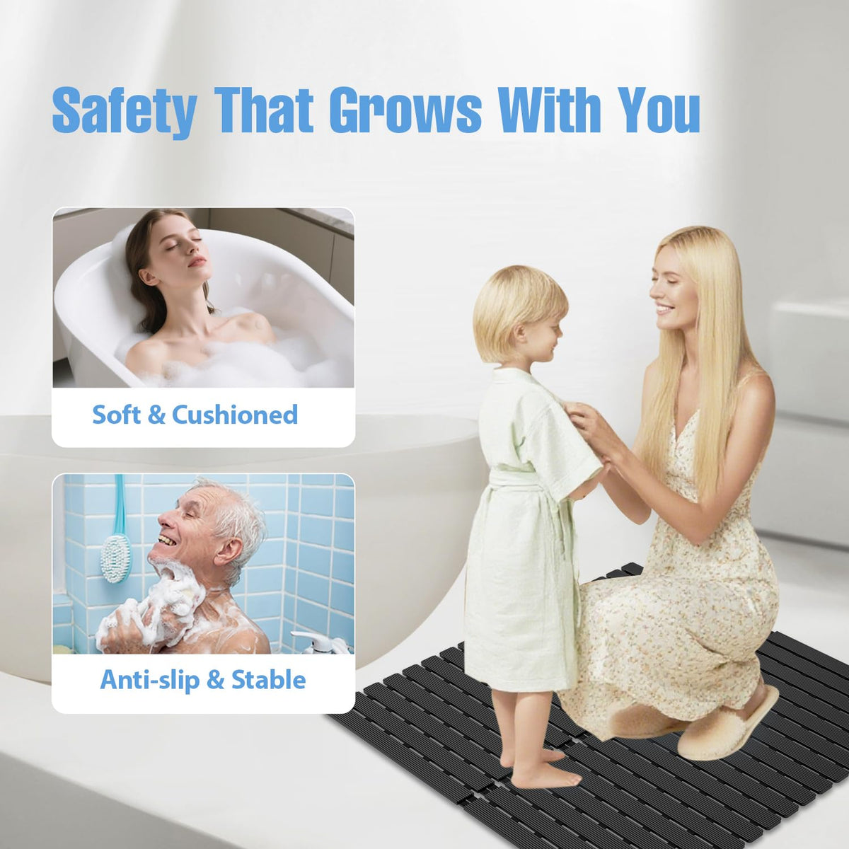 BYTANA hang-dry design promotes quick drying after use
