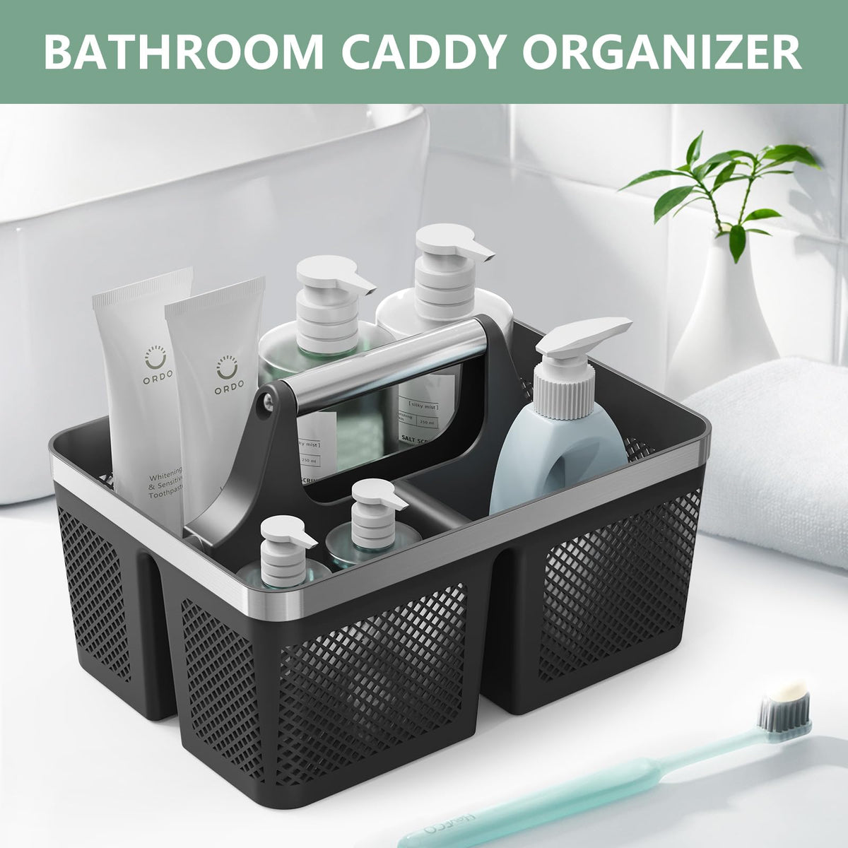 BYUNER dorm-friendly organizer ideal for shared bathrooms and compact spaces