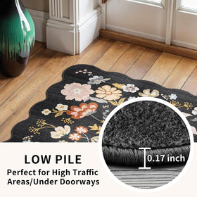 BYYVOO rubber-backed runner provides grip on wood, tile, and laminate floors.