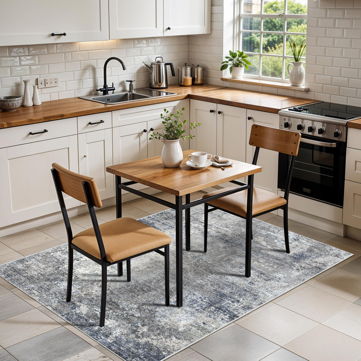 BYYVOO stain-resistant fibers repel spills for busy homes