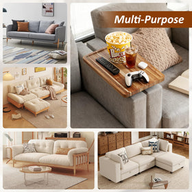 CABALAY Couch tray in modern living room complements decor.