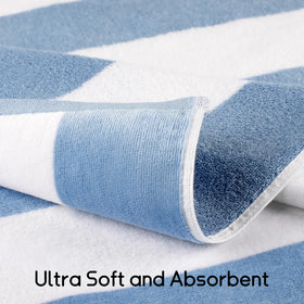 cabanana cut-pile surface towel showing plush soft feel