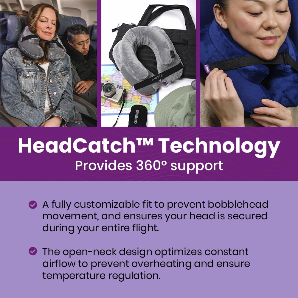 Cabeau Air TNE thin-flat-back aligns spine for relaxed seating posture.