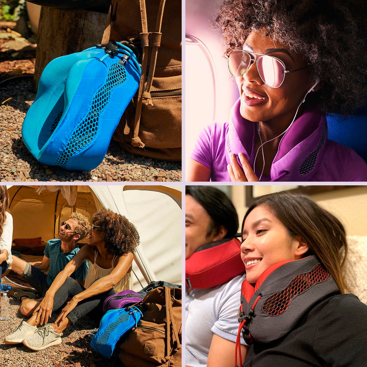Cabeau Evolution Cool neck pillow supports neck from all angles on trips.