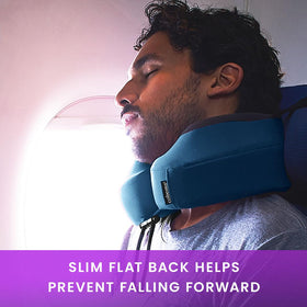 Cabeau Evolution S3 front clasps help keep the pillow in place.