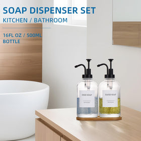 Cabo Deseado clear glass bottle highlighting premium transparency for kitchen use.