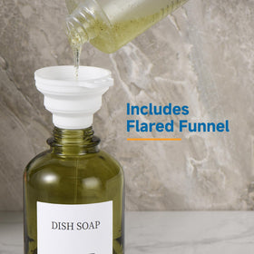 Cabo Deseado pump top for smooth, controlled dispensing