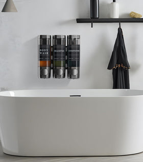 Cabo Deseado no-drip nozzle prevents mess in shared shower spaces