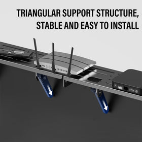 CABTE hollow-out design enhances cable organization while reducing bulk.