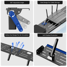 CABTE knob-lock installation enables quick, secure mounting.