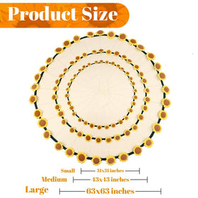 Cagulax sunflower blanket displayed on a bed adds warm texture