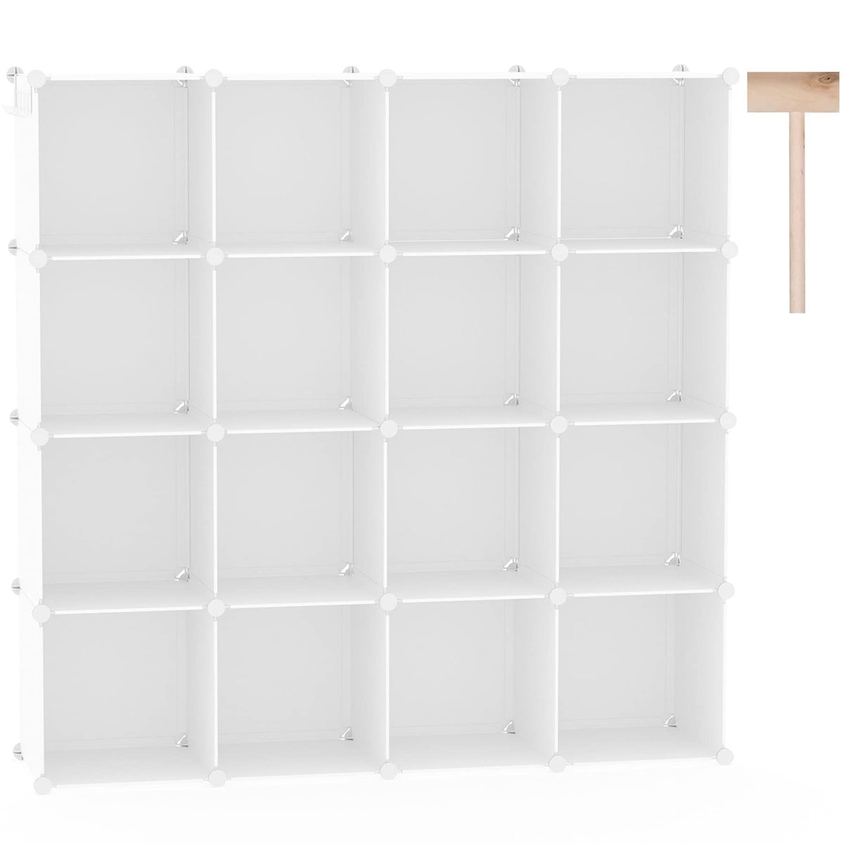 C&AHOME cube storage-assembly shows modular frame for easy customization.