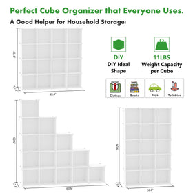 C&AHOME modular-configurations allow flexible layouts for personalized shelves.