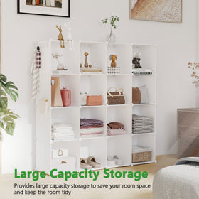 C&AHOME pp-material-frame shows durable connectors for sturdy cube units.