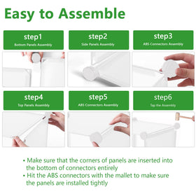 C&AHOME storage-organization-bins keep clutter under control and accessible.