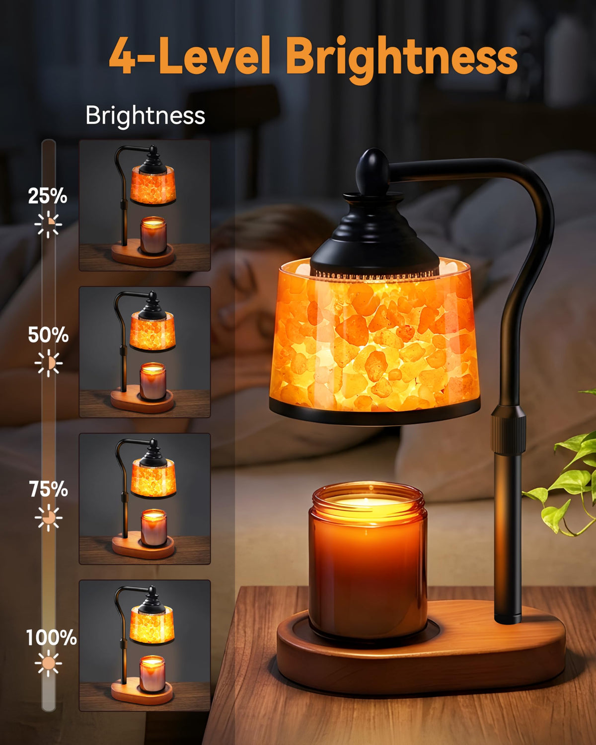 CaHomet passive diffuser releases subtle essential oil aroma.