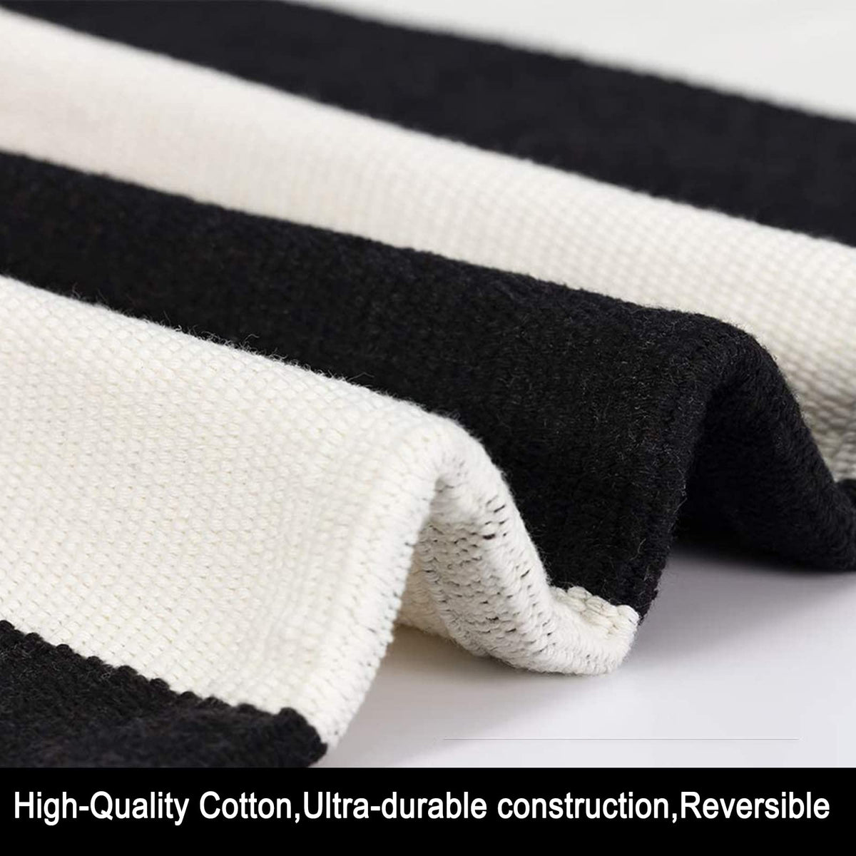 CAINANEL easy-care front porch rug resists everyday wear.