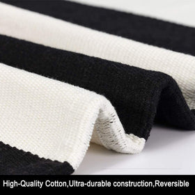 CAINANEL easy-care front porch rug resists everyday wear.
