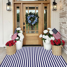 CAINANEL washable patio door mat simplifies seasonal cleaning and reuse.