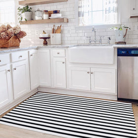 CAINANEL washable porch rug, machine or hand washable for easy care