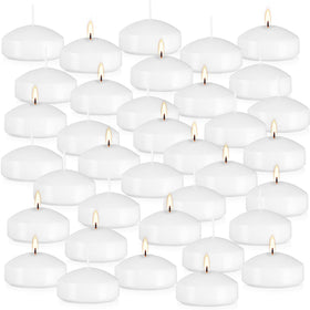 CAKETYCG white floating candle on water surface for elegant ambiance and safe floating.