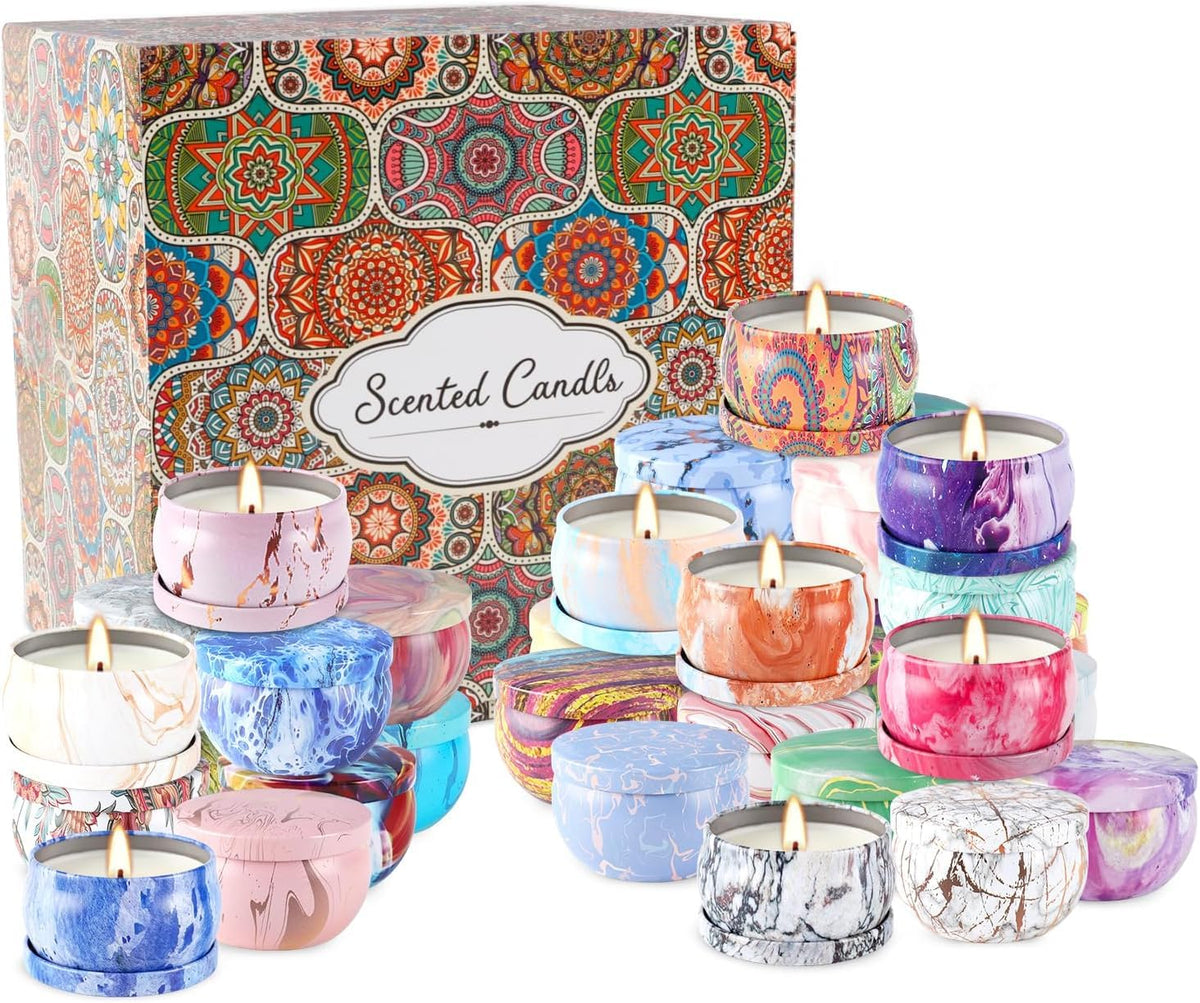 CAKETYCG jar candle 2.5oz demonstrates compact portability for travel.