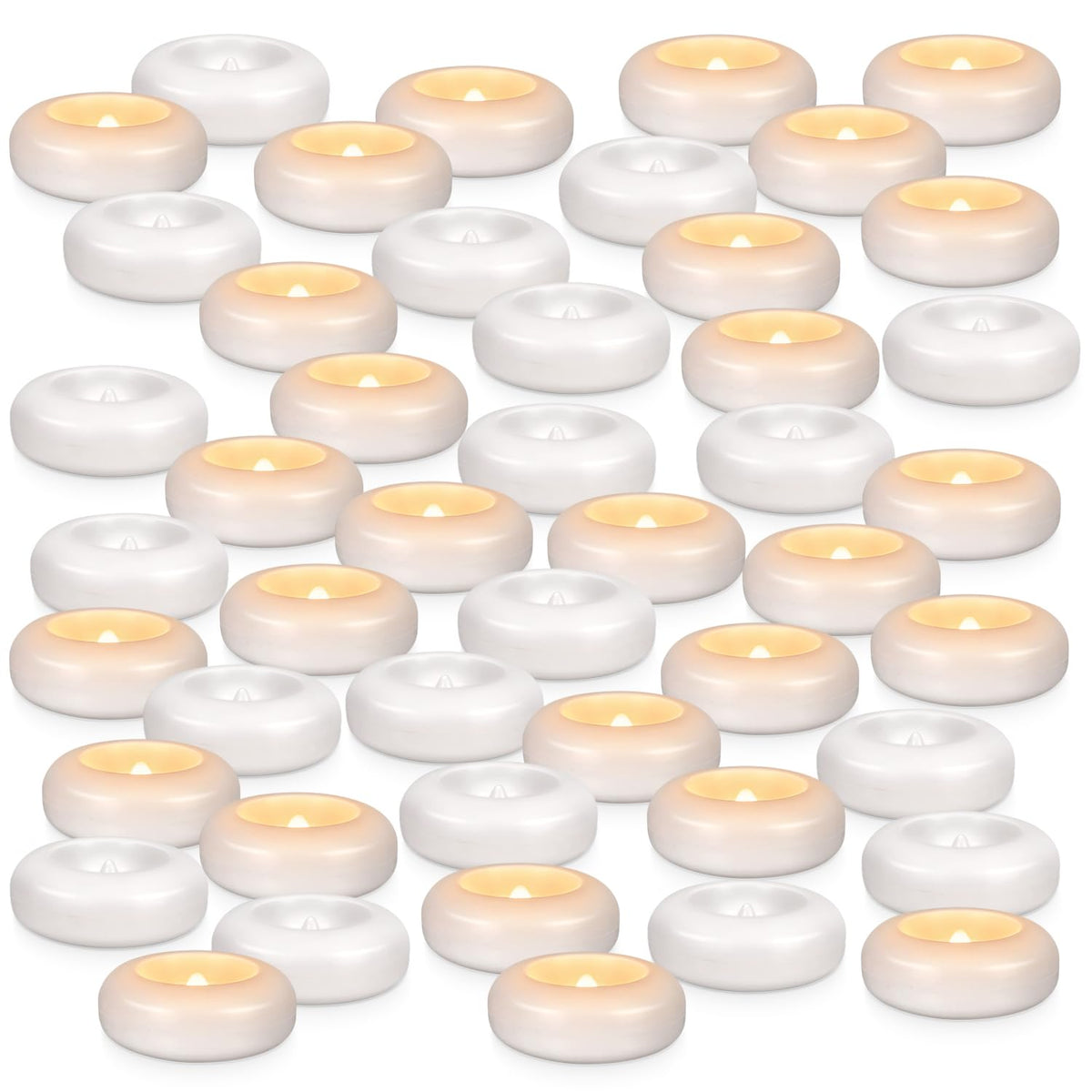 CAKETYCG reusable LED underwater tealight suitable for repeated use.
