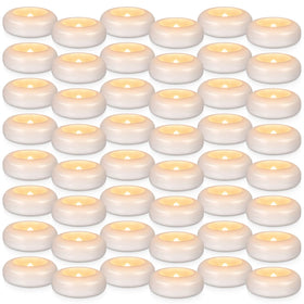CAKETYCG safety LED tealight safe for families with kids and pets.