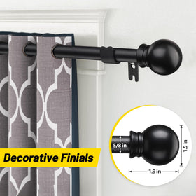 CALCHELE matte black finish adds modern style to bedrooms and living areas