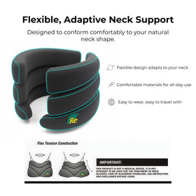 Caldera Releaf Neck Rest breathable nylon and spandex fabric for cool skin