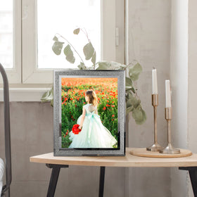 Calenzana portrait orientation frame suitable for wall or desk display.