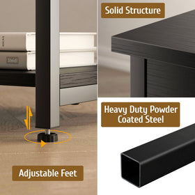 CALERTAIN narrow side table fits small spaces like bedrooms or offices.