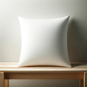 Calibrate Timing 18x18 pillow insert vacuum-sealed packaging, ready to fluff for quick plush.