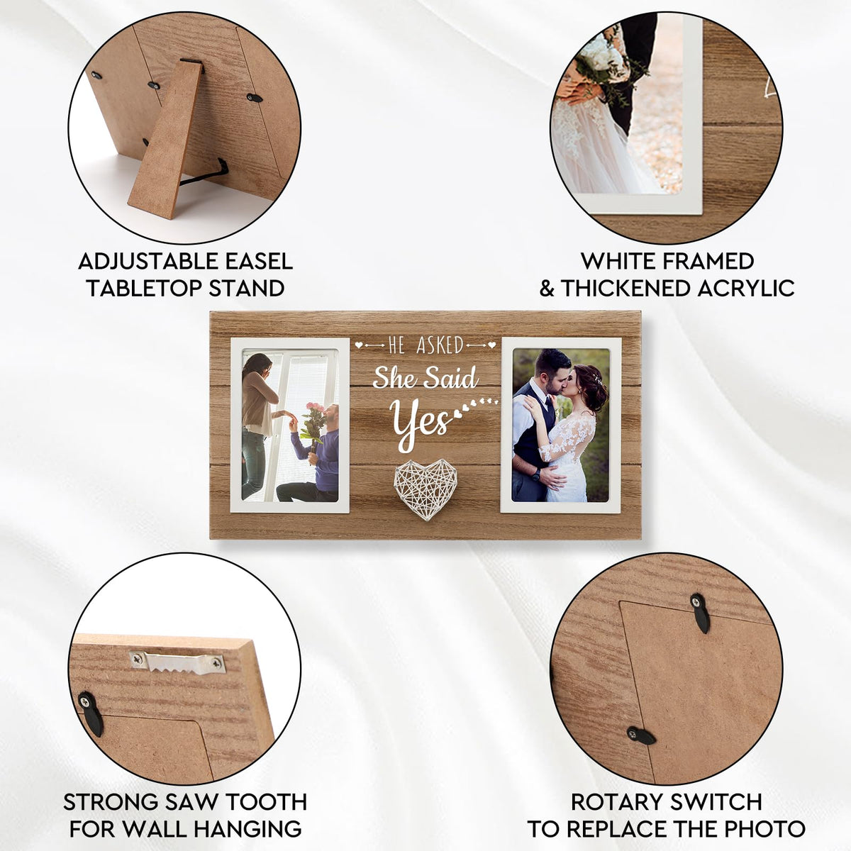 Calibron engagement gift for couples, ideal for engagements and anniversaries.
