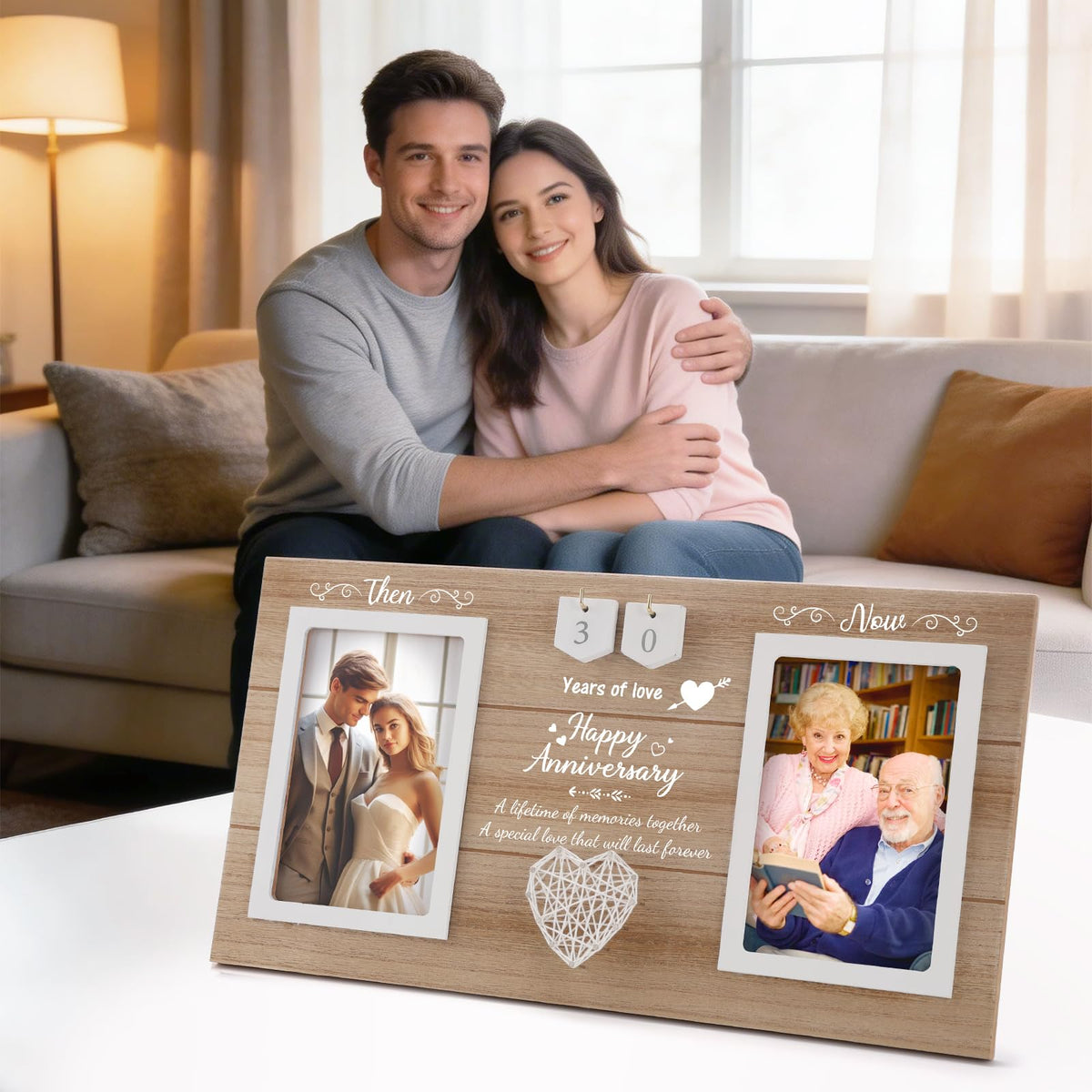 Calibron Then & Now rope-string-art-design highlights chic home decor.