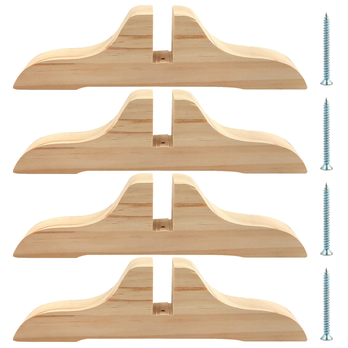 CALIDAKA folding wooden room divider stand in wood color creates private zones in homes