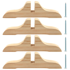 CALIDAKA folding wooden room divider stand in wood color creates private zones in homes