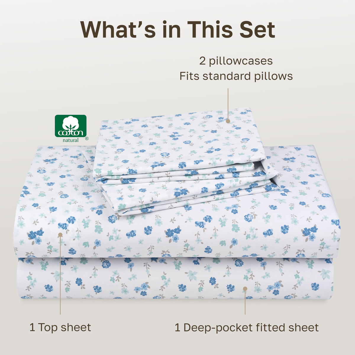 California Design Den 400 thread count sheet set for durable softness