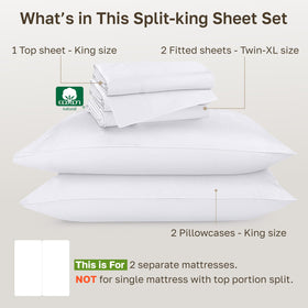 California Design Den 800 thread count sateen close up with subtle sheen
